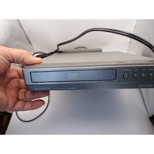 Magnavox DVD‎ Video Player MWD200F Silver with Remote and Cables Tested Works